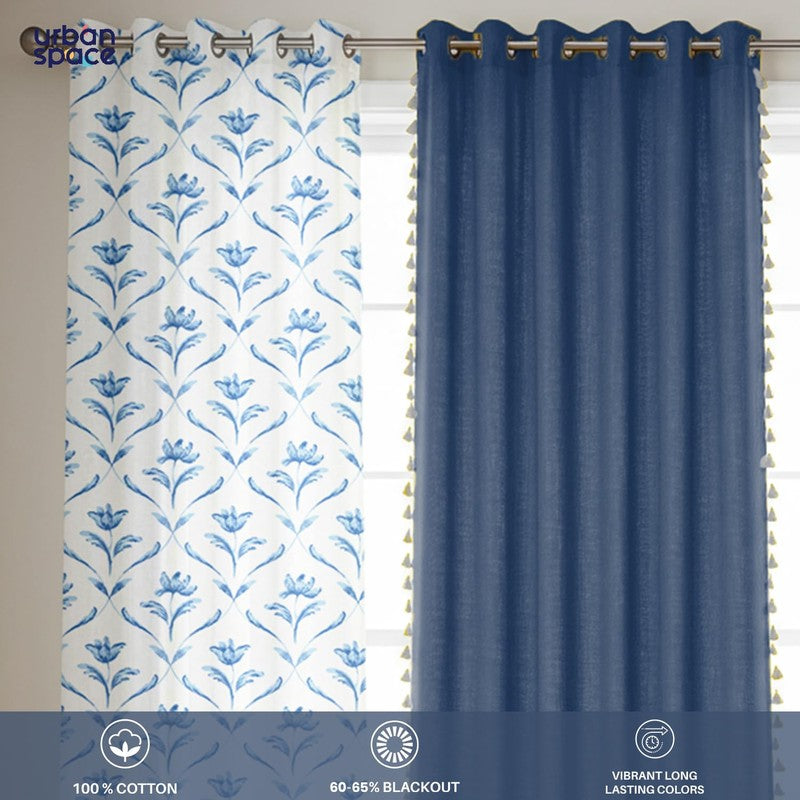 Urban Space Water Lily Curtains - Set Of Three media 4
