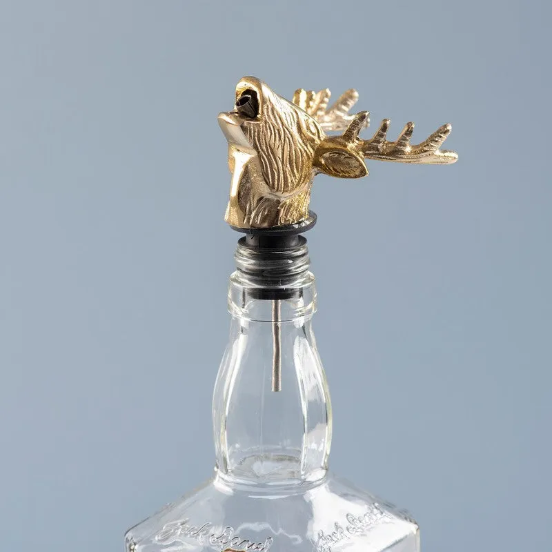 Royal Antler Stainless Steel Pourer - Gold media 1