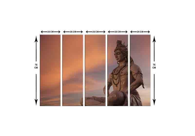 Tapasya Wall Art - Five Piece Set media 7