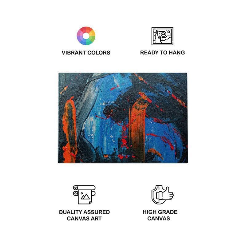 Luxury Abstract Canvas Painting - Gallery Wrap media 4