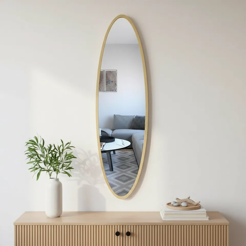 Elliptical Reflections Wall Mirror media 1