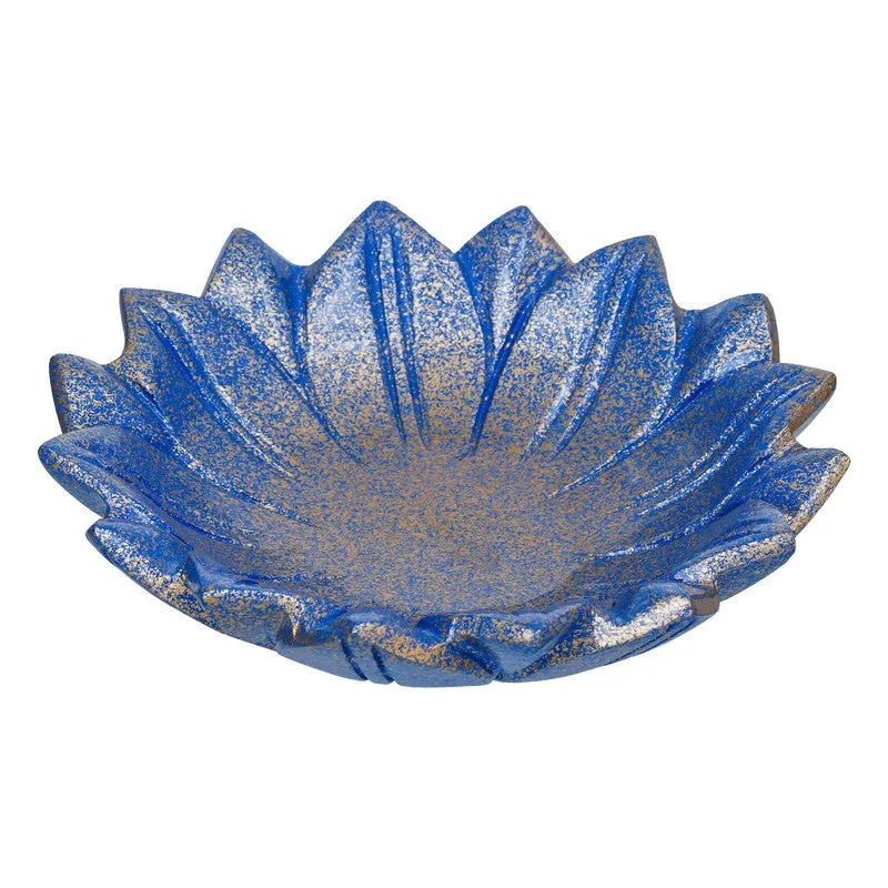 Blue Lotus Resin Urli - Blue media 7