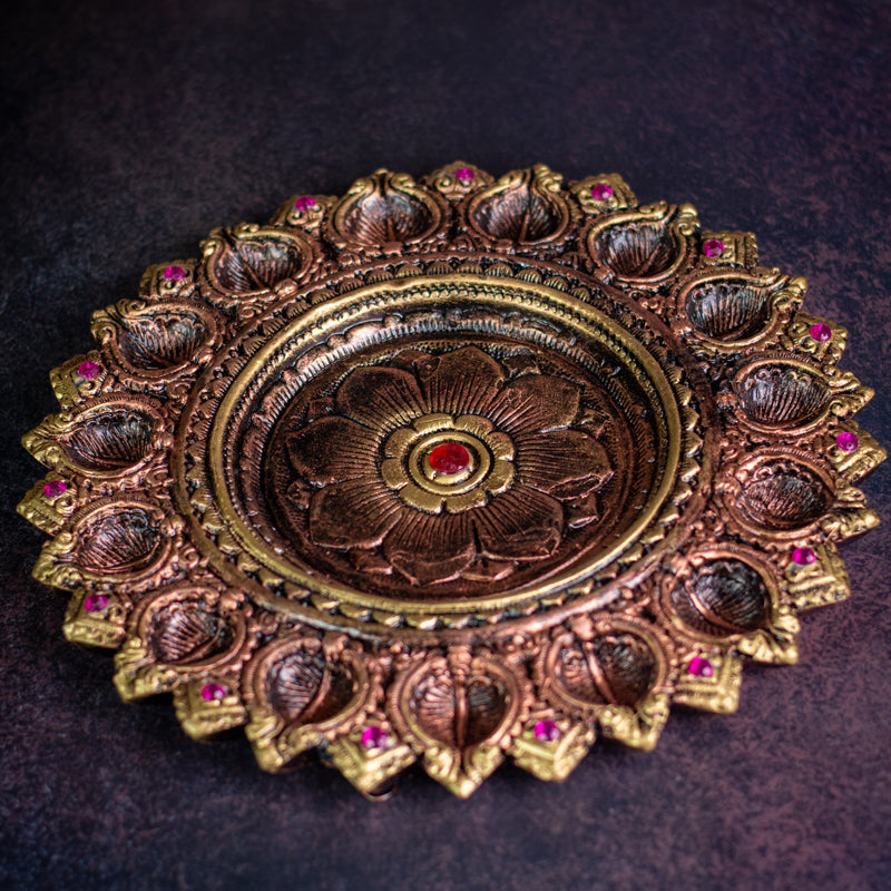 Anant Jyoti Terracotta Urli media 3
