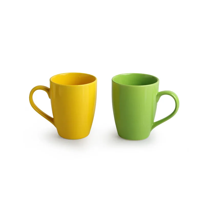 Asfar Ceramic Coffee Mug (320 mL Each) - Set of Six media 4