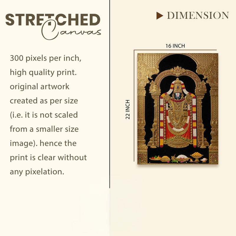 Golden Balaji Canvas Wall Art & Paintings media 9