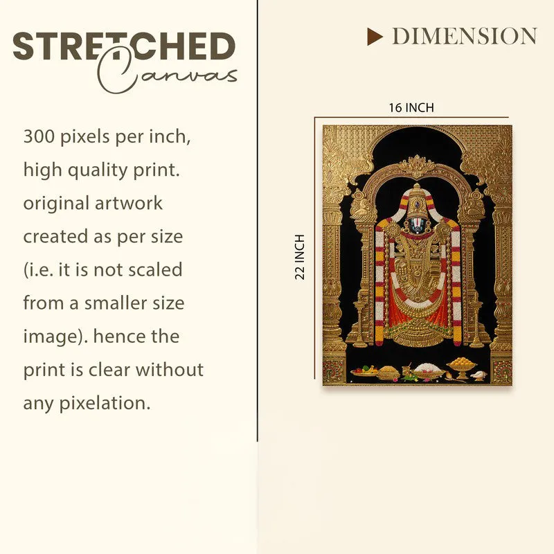 Golden Balaji Canvas Wall Art & Paintings media 9