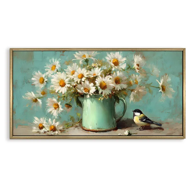 Garden Memoir Canvas Wall Painting With Frame media 3