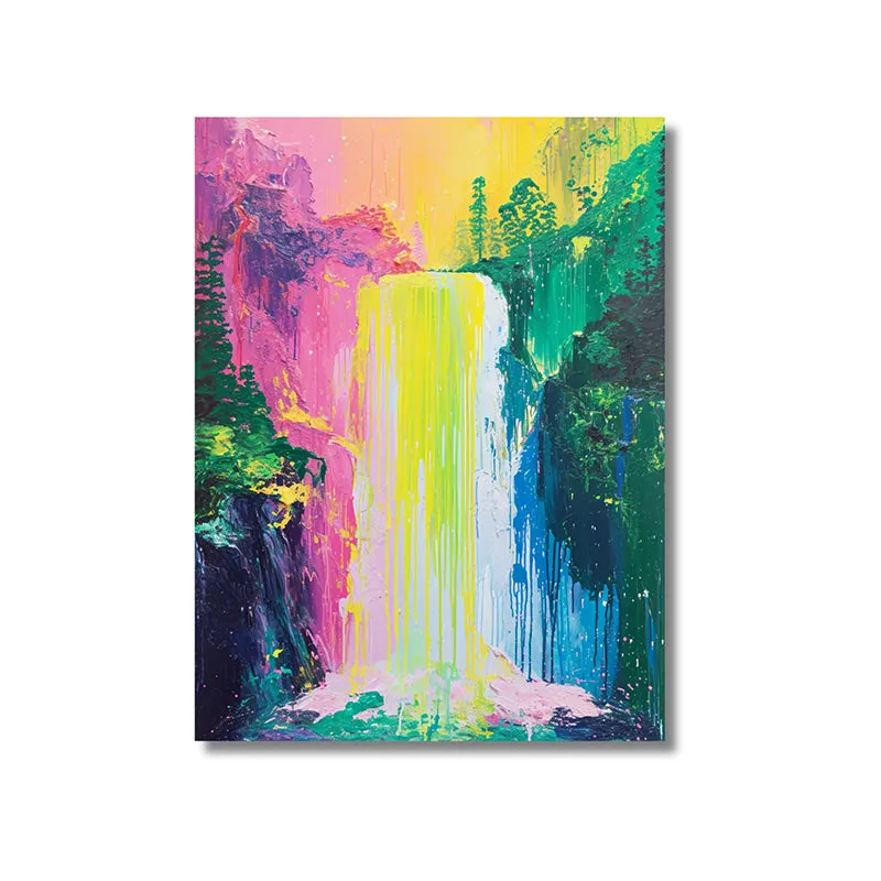 Cascade Trance Wall Painting media 3