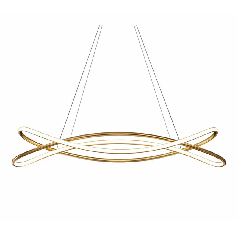 Orbit Sculptural LED Acrylic Ceiling Lamp media 3