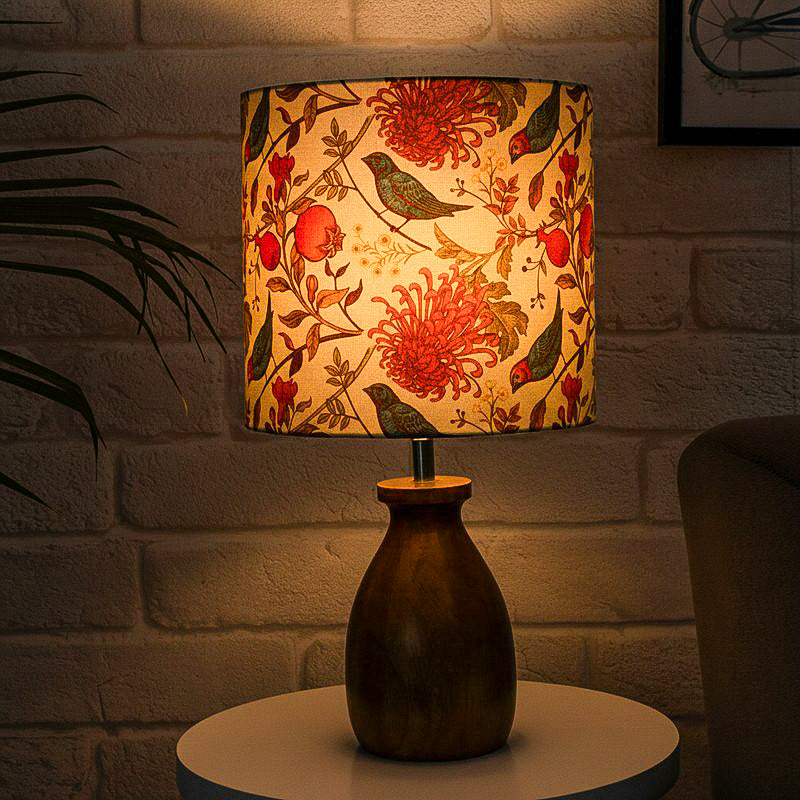 Lacewing Fabric Table Lamp - Set of Two