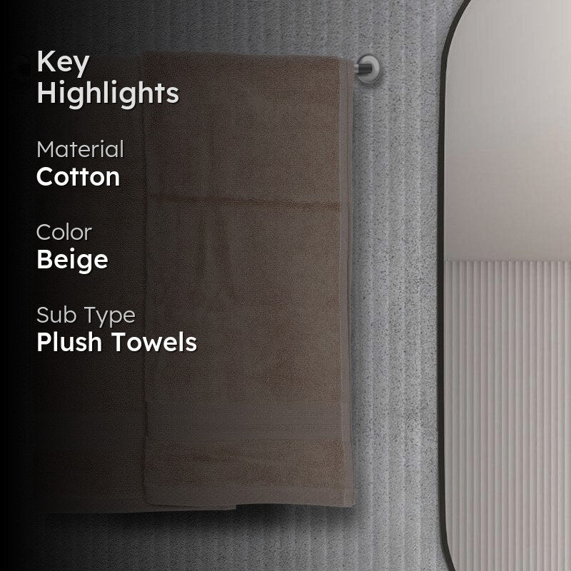 Miorah Hand Towel (Beige) - Set Of Two media 2