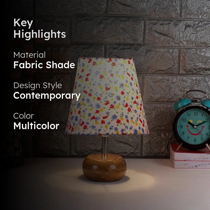 Astrova Color Splash Fabric Table Lamp - Multicolor media 2