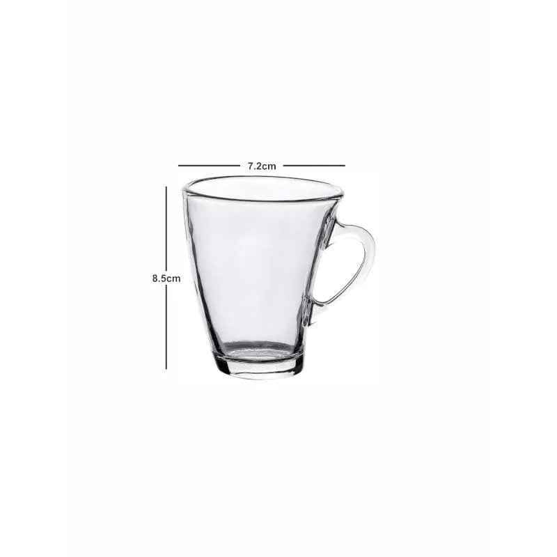 Zeniyo Glass Tea Cup (165 mL Each) - Set of Six media 5