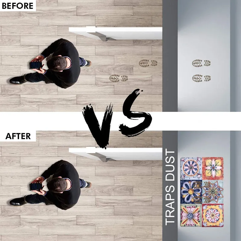 Tiled Motif PVC Anti-Fatigue Mat media 4