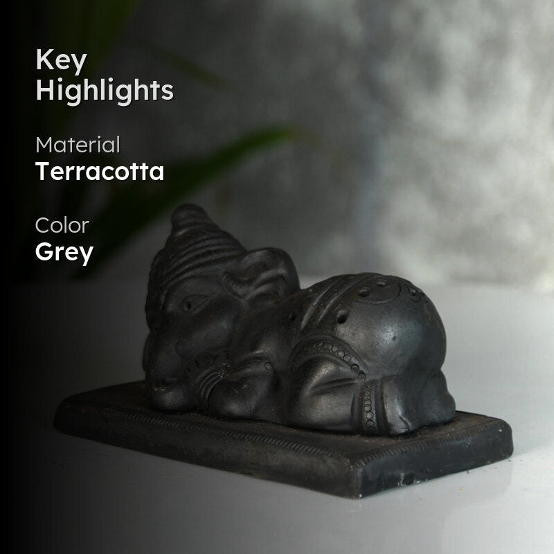 Nidra Vinayak Terracotta Idol media 2