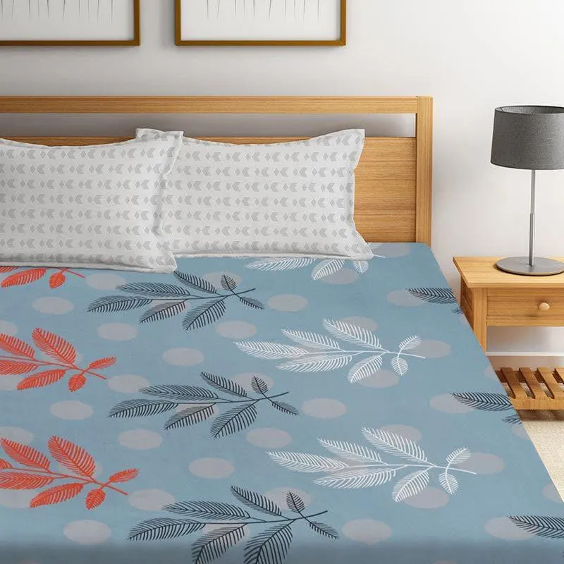 Leafy Lap Bedsheet - 150 GSM media 1