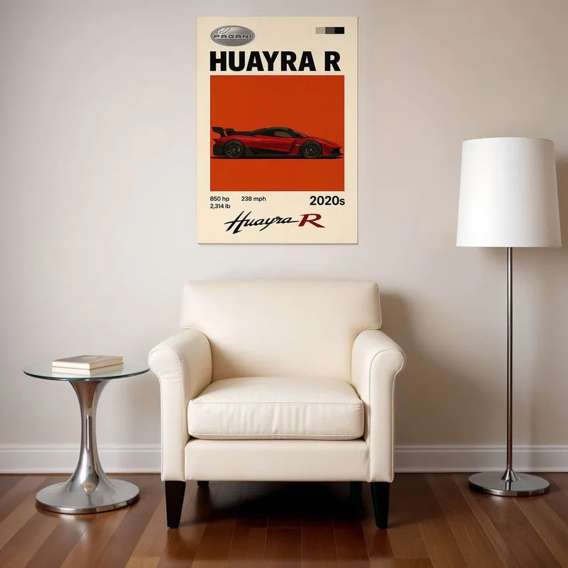 Huayra R Legacy Wall Poster media 1