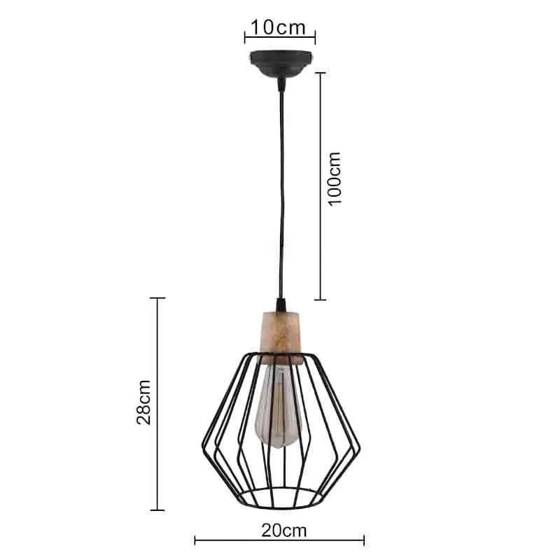 Lumens Metal Ceiling Lamp media 6