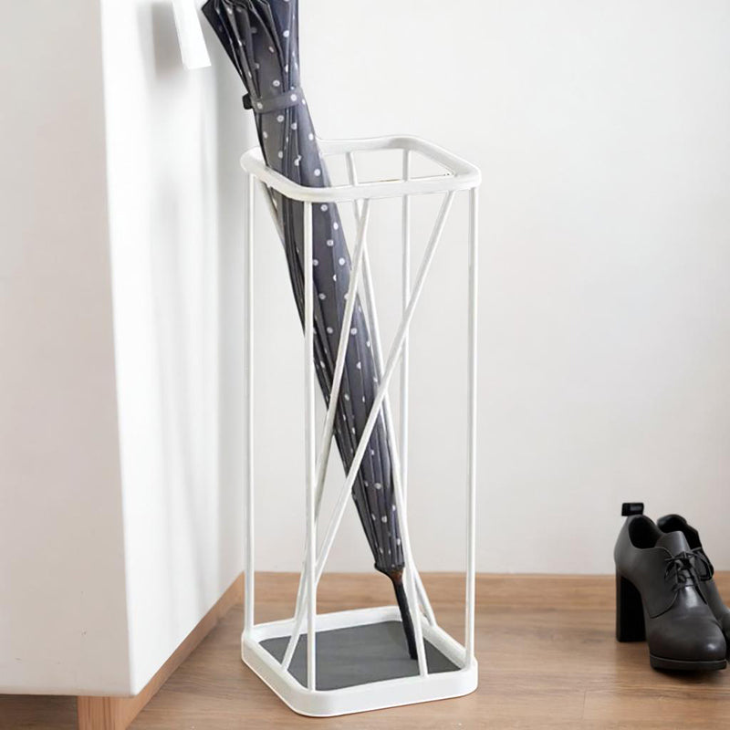 Urban Catch Metal Umbrella Stand - White media 4