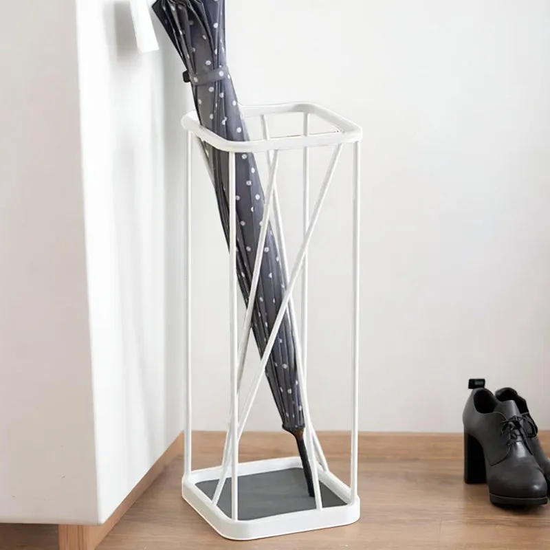 Urban Catch Metal Umbrella Stand - White media 4