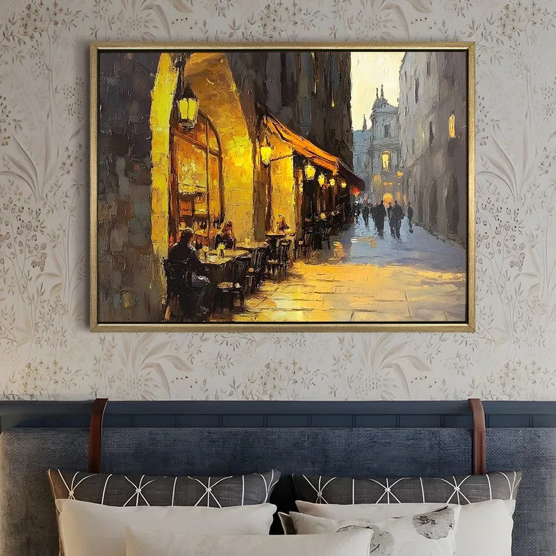 Streetlume Canvas Wall Painting With Frame media 5