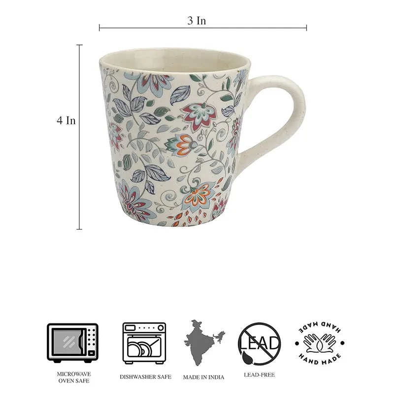 Exora Ceramic Tea Cup (220 mL Each) -  Set of Six media 5
