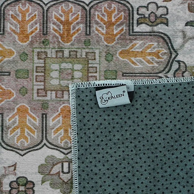 Barakah Ethnic Prayer Mat (Green) - 550 GSM media 7