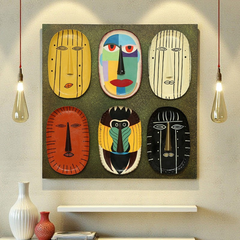 The Human Grid Metal Wall Accent