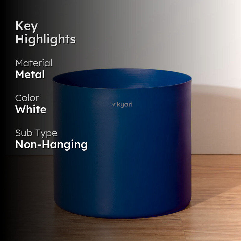 Kyari Pedicel Metal Planter media 2