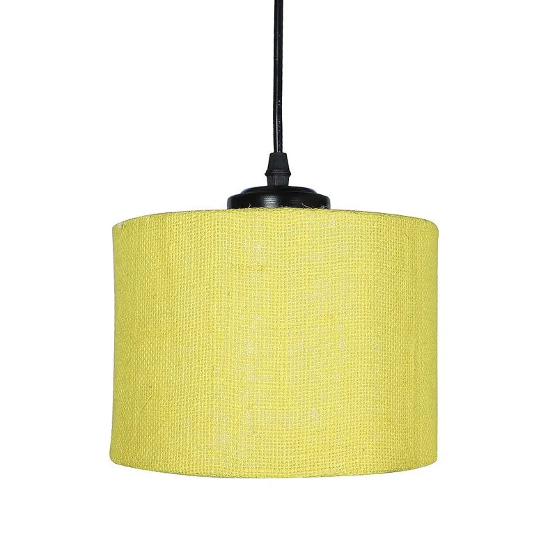 Sunset Glow Triple Metal Ceiling Lamp - Lemon Green media 7