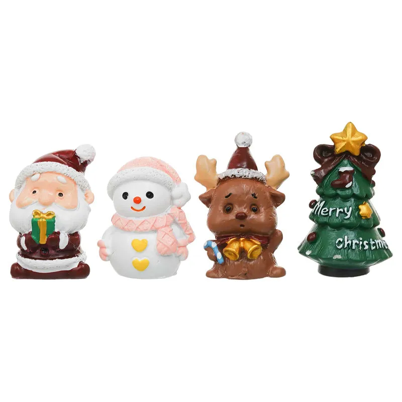 Spirit Of Christmas Resin Figurine - Set Of Four media 4