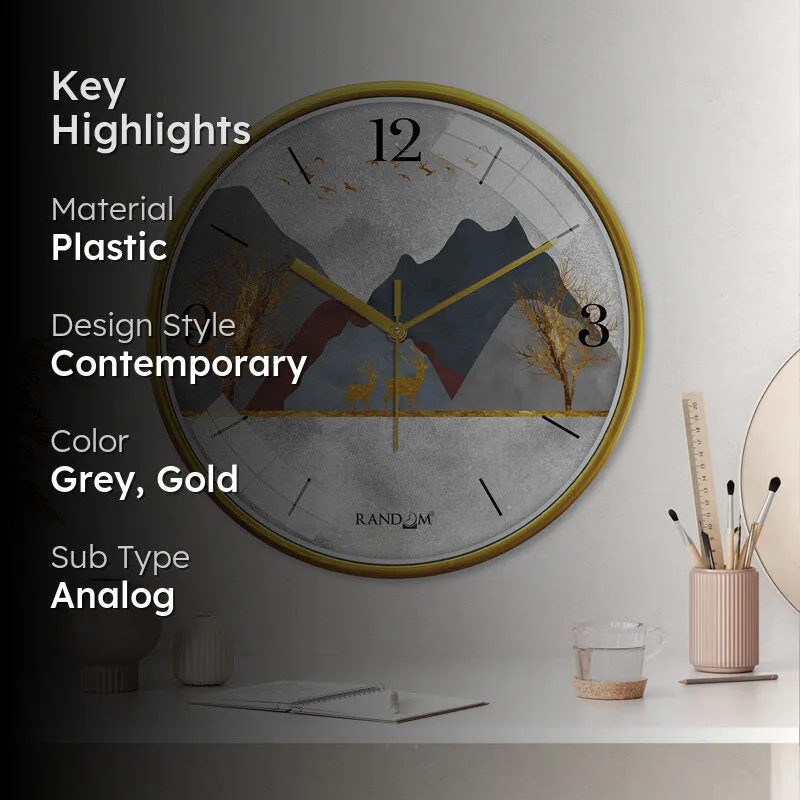 Eiko Sweep Silent Wall Clock media 2