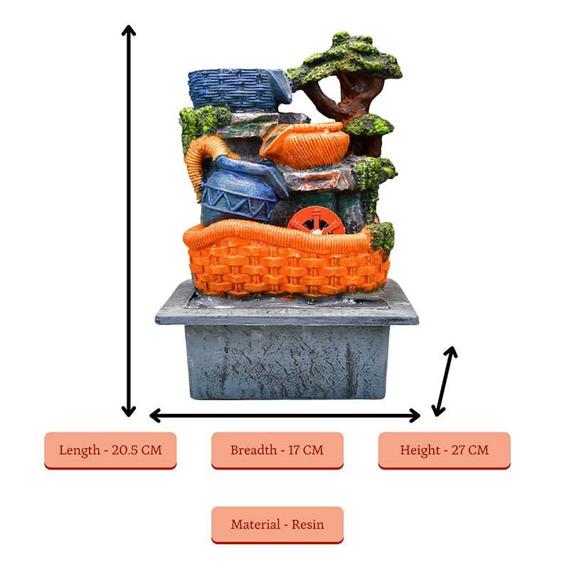 Basket Case Resin Tabletop Fountain media 7