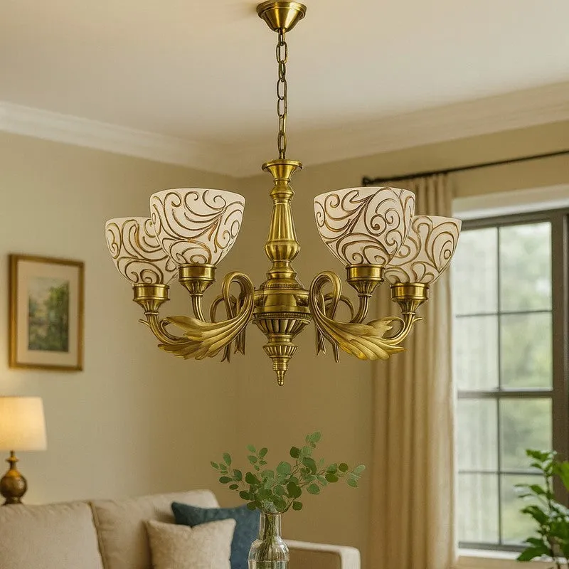 Royalty Metal Chandelier media 2