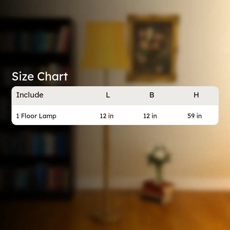 Horizon Beam Wooden Floor Lamp - Yellow media 8