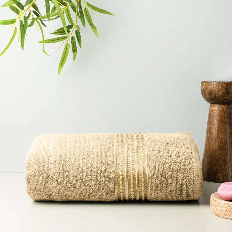 Micro Cotton LuxeDry Soothe Bath Towel - Beige media 3