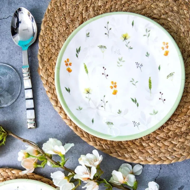 Servewell Floria Melamine Quarter Plate - Set Of Six media 1
