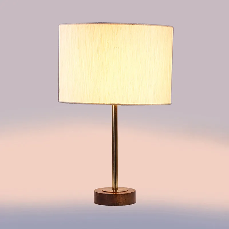 Cotin I Rodin Wooden Table Lamp - Beige,Gold,Brown media 5