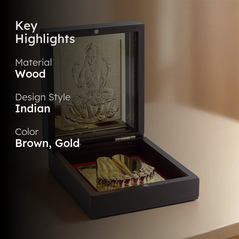 Gold Plated Laxmi Religious Accent media 2