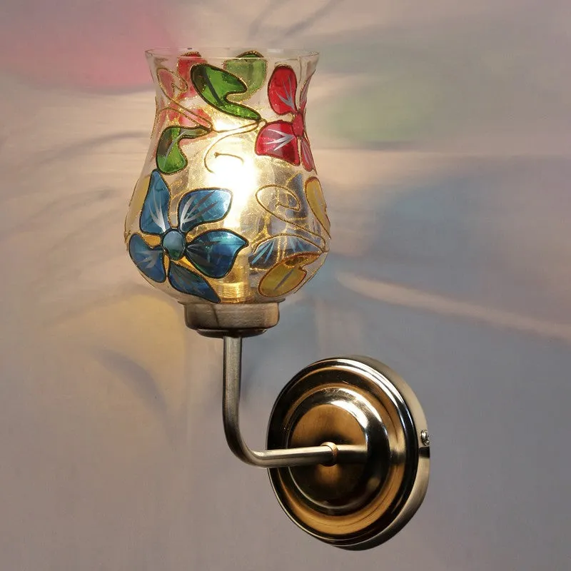 MosaicBloom Petal Harmony Glass Wall Lamp media 6