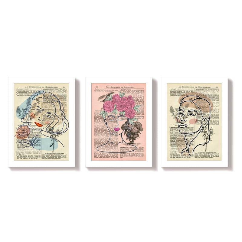 Feminine Bloom Wall Art - Set Of Three media 4