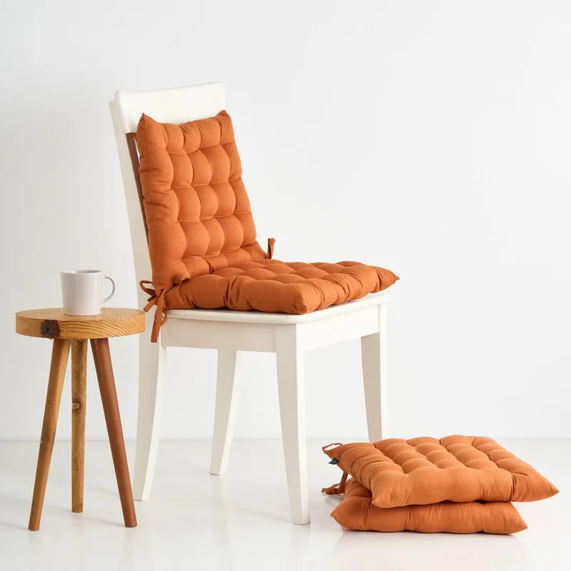 Seatease Chair Pad (Brown) - Set Of Four media 1