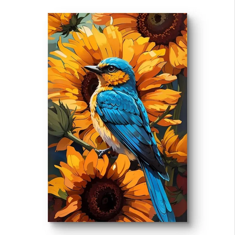 Petals & Wings Wall Painting media 4