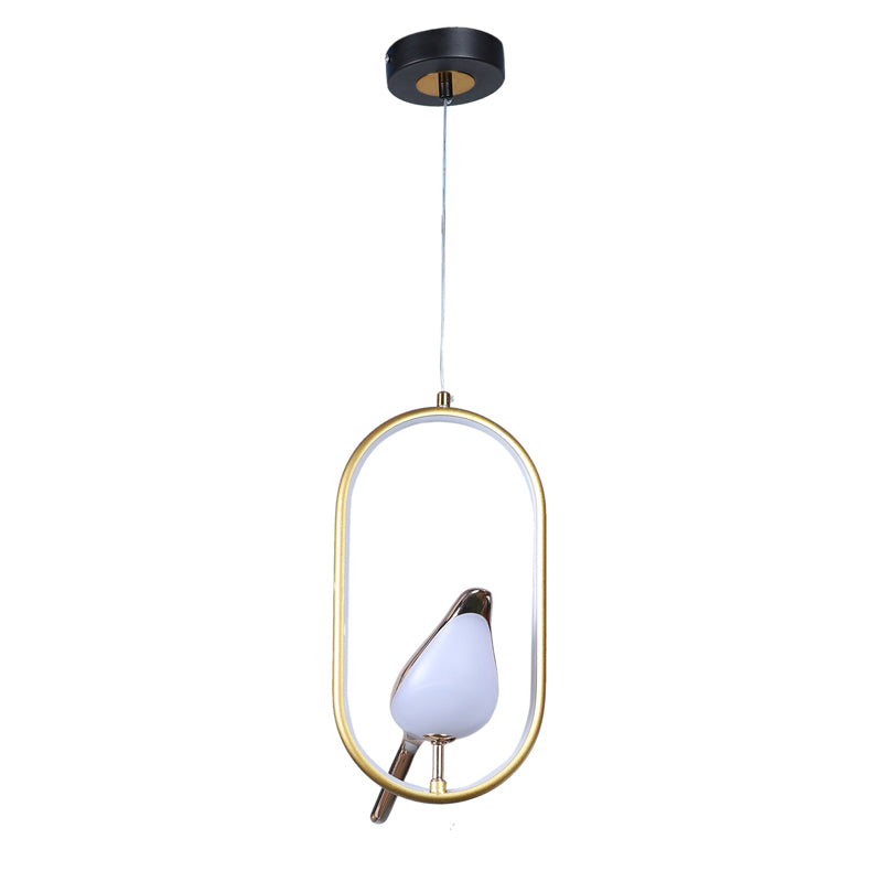 Avian Halo Iron Ceiling Lamp - Oval media 4