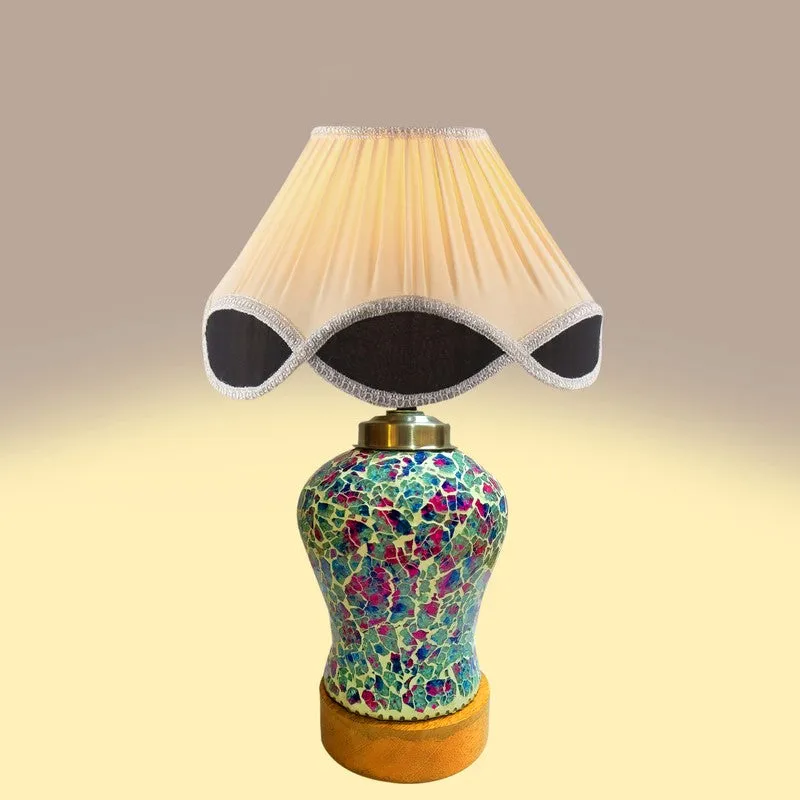 Floranisse Arc Wooden Table Lamp - Multicolor media 6
