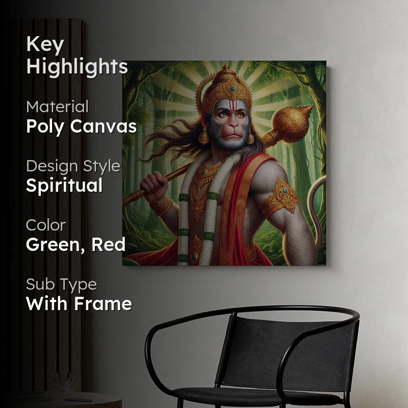 Vanara Veera Wall Painting media 2