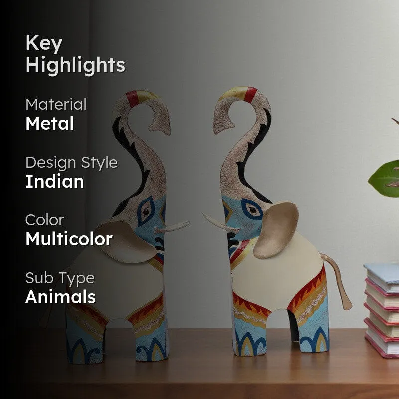 Royal Parade Metal Showpiece - Set Of Two media 2