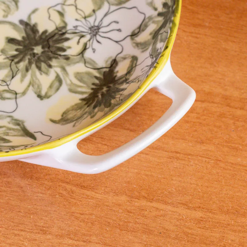Garden Grace Porcelain Platter - Set Of Two - 4