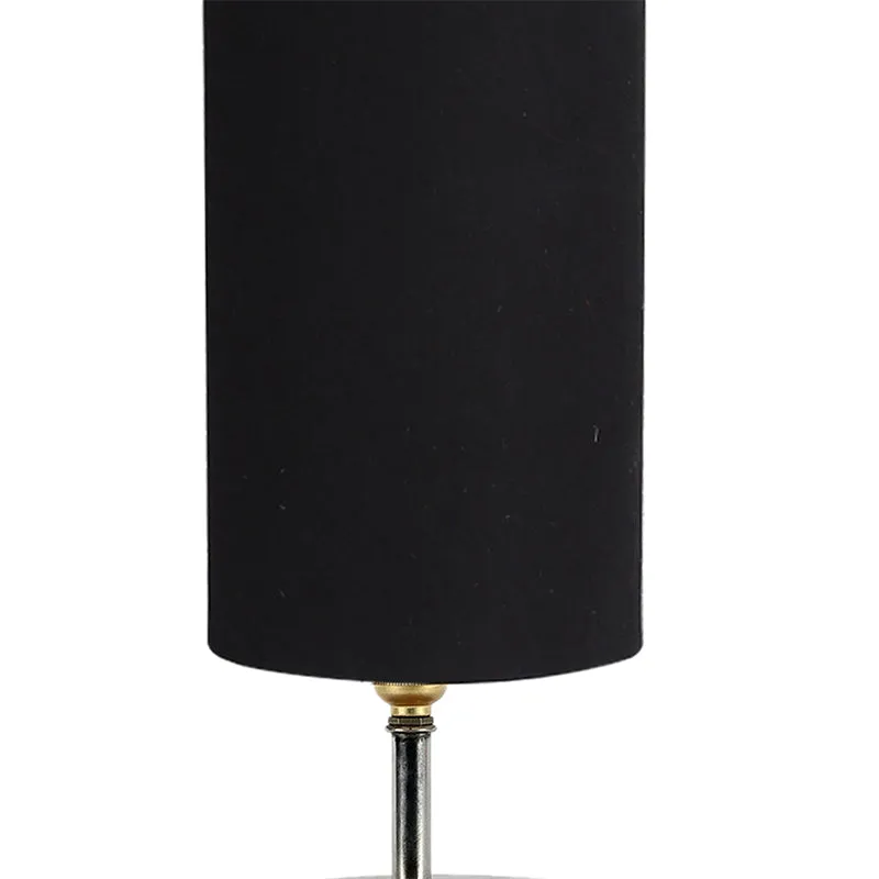 Hisha Wooden Table Lamp - Black,Brown media 4
