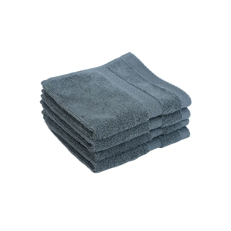 Miorah Face Towel (Grey) - Set Of Four media 4
